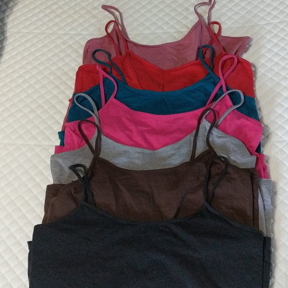 Bundle of 7 tank tops